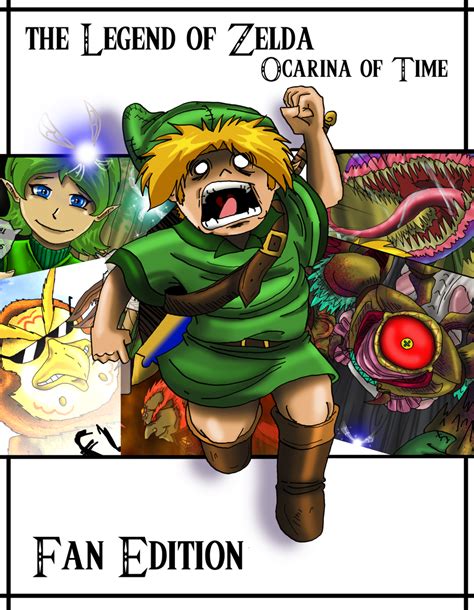 Loz Ocarina Of Time Fan Edition Cover By Girldirtbiker On