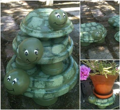 Creative Ideas Diy Terracotta Turtle Garden Decors