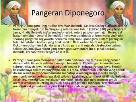 Pada kesempatan kali ini, saya akan berbagi sebuah cerita sejarah singkat tentang pangeran diponegoro, mulai pada saat sultan hamengku buwono iv meninggal dunia. Sejarah hidup pahlawan