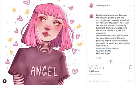 Cyberlife Kematian Tragis Bianca Devins Instagram Banjir Warna Pink
