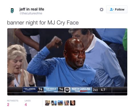 The Funniest Jordan Cry Face Memes From The Ncaa Championship Bossip