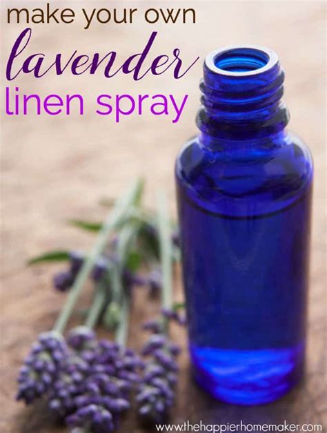 Diy Lavender Linen Spray The Happier Homemaker Bloglovin