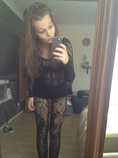 Selfshot In Floral Knitted Pantyhose Selfie Tumbex