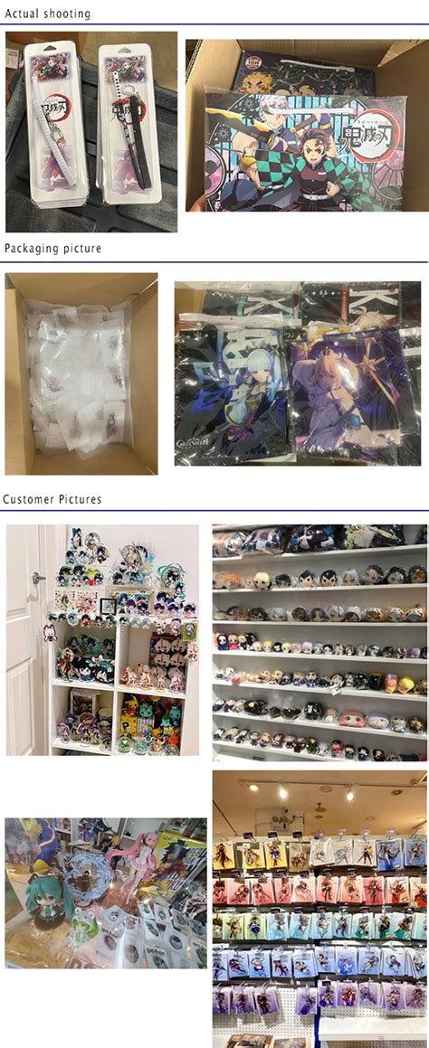 Japanese Anime Cartoon Kimetsu No Yaiba Woven Label Keychain Fabric