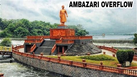 Ambazari Lake Overflow Ambazari Lake Nagpur Youtube
