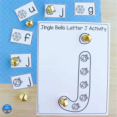 Holiday Letter J Activity J Is For Jingle Bells Free Printable