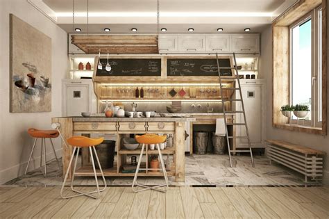 Industrial Kitchen Designs Applied With Fashionable Decor Ideas Looks