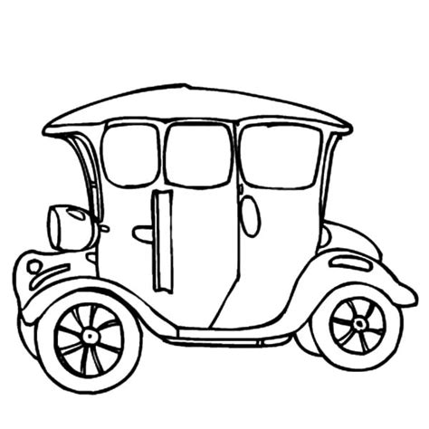 Antique Car Picture Coloring Pages Best Place To Color Cars Coloring