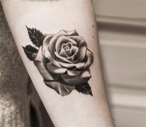 Rose Tattoo By Guillaume Martins Photo 30177