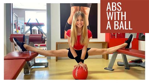 abs workout with ball youtube