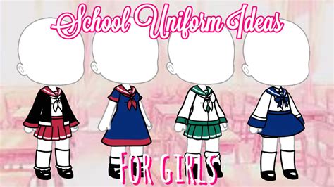 School Uniform Ideas For Girls Gacha Life Club Outfits Club Outfit