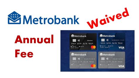 How To Waive An Annual Fee Metrobank Credit Card Philippines