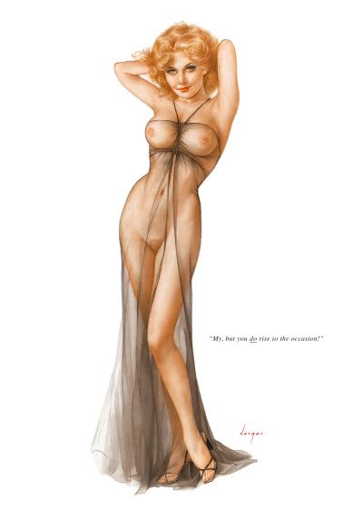 Alberto Vargas Illustration For Playboy April Tumbex