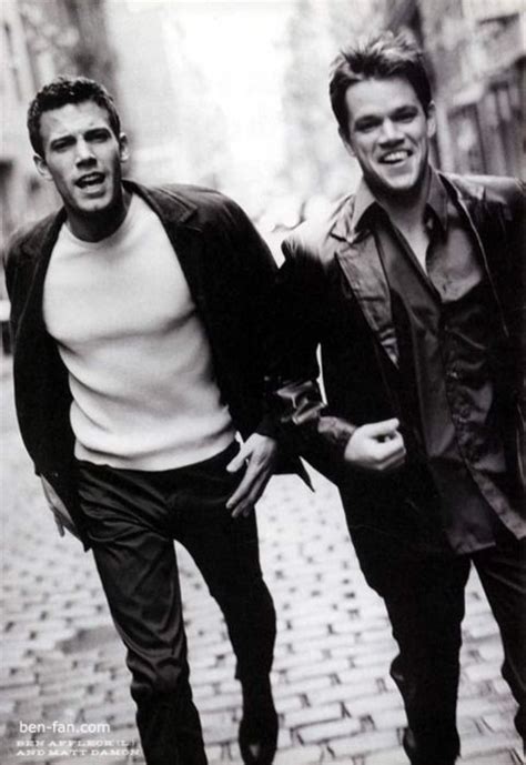 He is of mostly english, irish, german, and scottish ancestry. Ben Affleck and Matt Damon | Matt damon ben affleck, Matt ...
