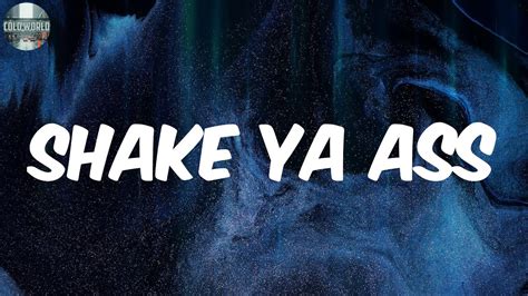Shake Ya Ass Lyrics Mystikal Youtube