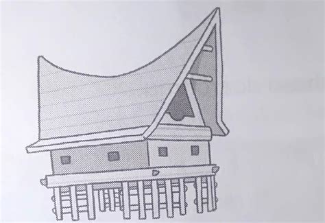 Detail Sketsa Gambar Rumah Adat Toraja Koleksi Nomer 13