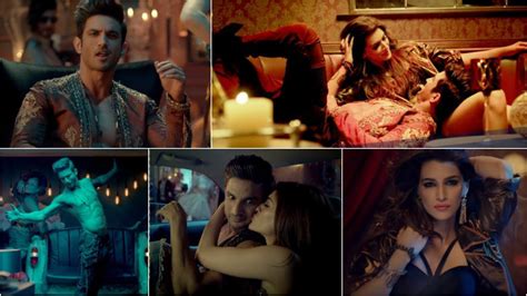 Sushant Singh Rajput Kriti Sanon Are Slaying It With Their Hot Bods And Killer Moves In Main
