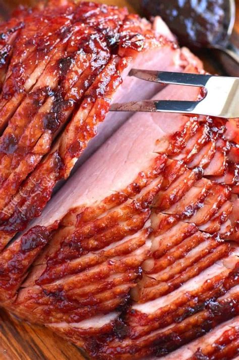 Baked Ham With Cherry Ham Glaze Will Cook For Smiles