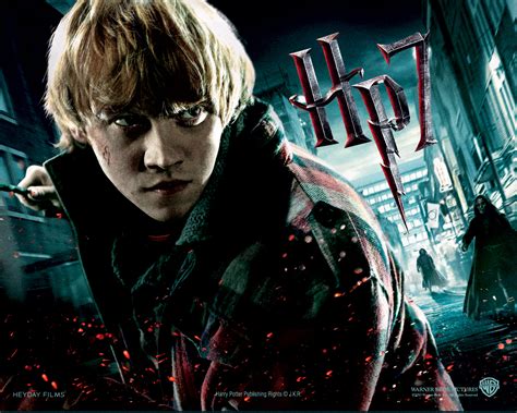 Rony Harry Potter And The Deathly Hallows Harry Potter Wallpaper