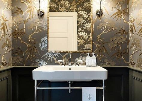 5 Unique Bathroom Wallpaper Ideas For A New Look Unique Half Bathroom