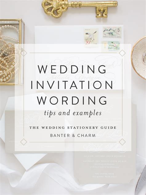 Wedding Stationery Guide Wedding Invitation Wording