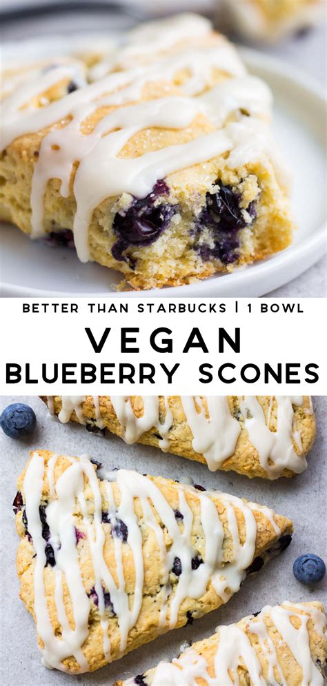 Believe it or not, there are plenty of starbucks vegan options. Better than Starbucks! These Vegan Blueberry Scones are ...