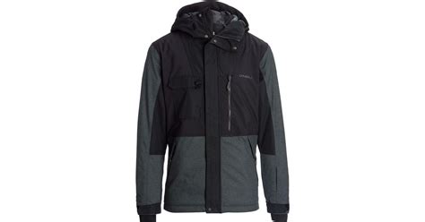 Oneill Sportswear Synthetic Hybrid Utility Jacket In Black For Men Lyst