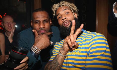 Lebron James Reacts To Nfl Star And Close Friend Odell Beckham Jr