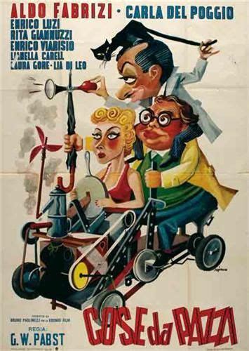 Enrico viarisio as professor ruiz. cose da pazzi(1953) | Poster di film, Film e Cinema
