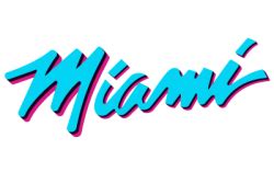 New miami heat vice nights license plate now available get. Specific - Miami Heat Vice Font Photoshop | Photoshop Gurus Forum