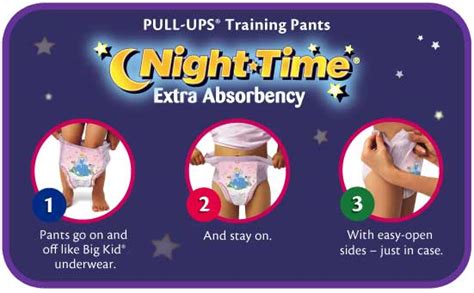 Huggies Pull Ups Training Pants Nighttime Boys 2t 3t 26