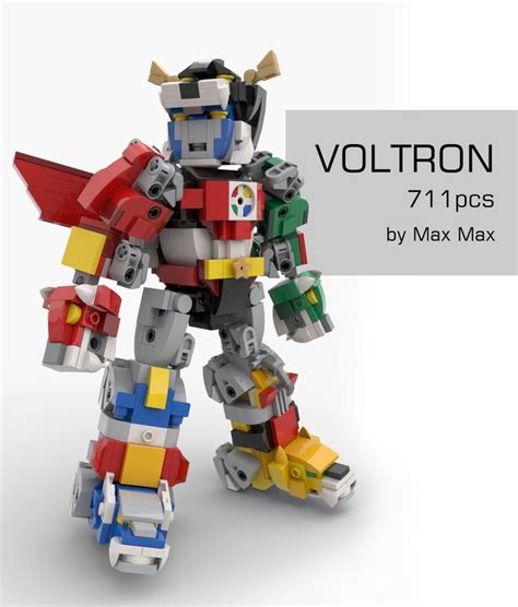Lego Moc Voltronv1 By Mamax711 Rebrickable Build With Lego