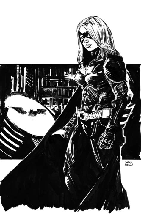 The Dark Knight Batgirl By Garry Brown In Charles Gushis Dc Comic