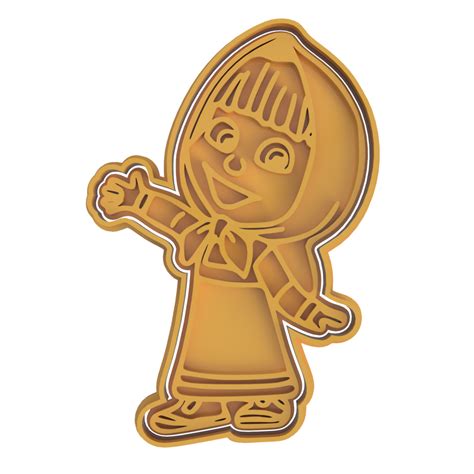 Stl File Masha Cookie Cutter 🍪・3d Print Object To Download・cults
