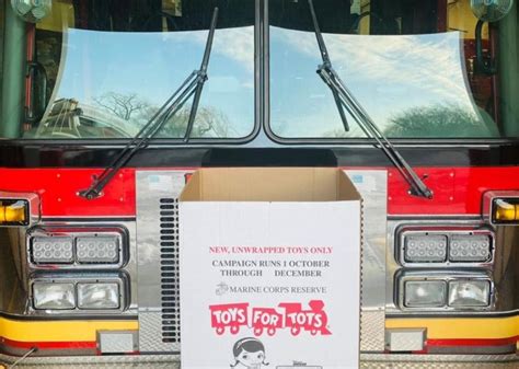 Fredonia Fire Department Participating In Toys For Tots Campaign