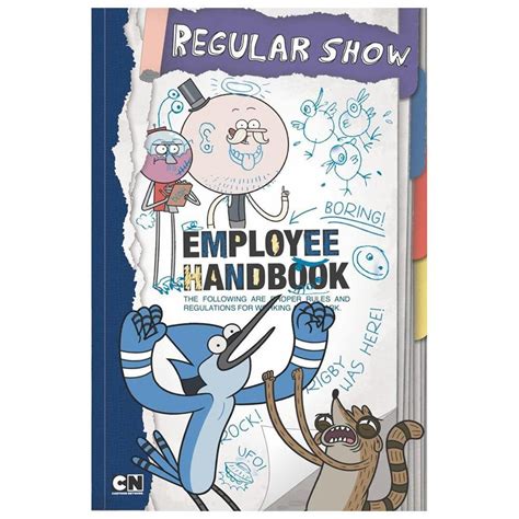 Regular Show Employee Handbook Paperback Cartoon Network Shop