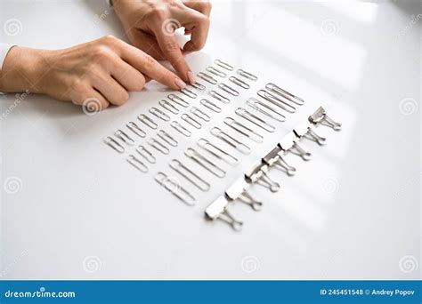 Obsessed Compulsive Perfectionist With Ocd Disorder Stock Photo Image