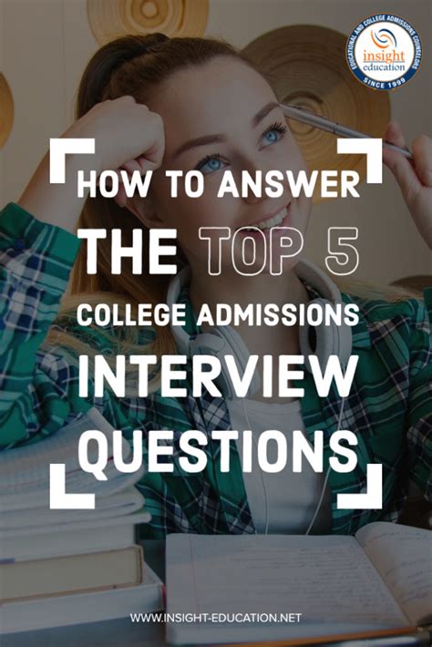 How To Answer College Interview Questions In The Way Your Interviewer