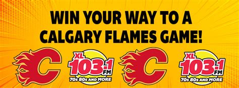 Win Tickets To A Calgary Flames Game Xl 103 Calgary