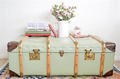 Upcycle Your Vintage Trunk Into A Coffee Table Josephine Penelope
