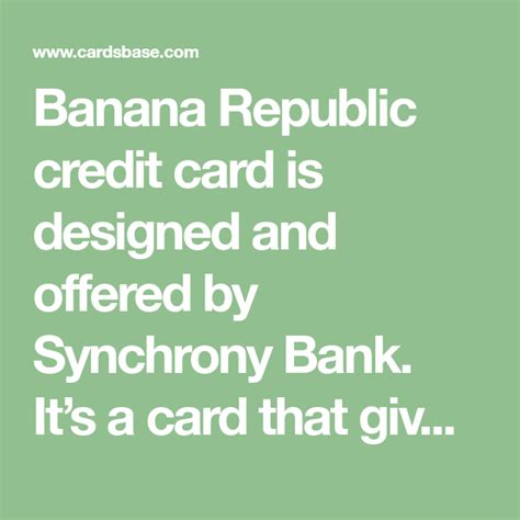 Of the 4, this is the most basic banana republic credit card offered. Banana Republic Credit Card Payment | Rewards credit cards, Credit card application