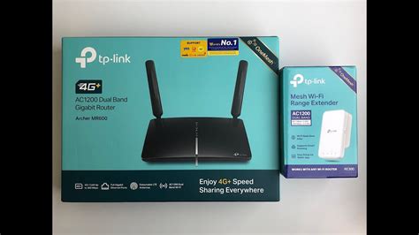 Tp Link 4g Router Ac1200 Wireless Dual Band With One Mesh Archer Mr600