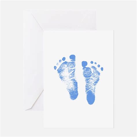 Baby Footprints Greeting Cards Card Ideas Sayings Designs And Templates