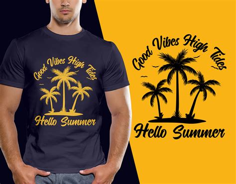 Unique Summer T Shirt Designs On Behance