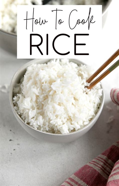 How To Cook Perfect Rice On The Stove The Forked Spoon Recipe