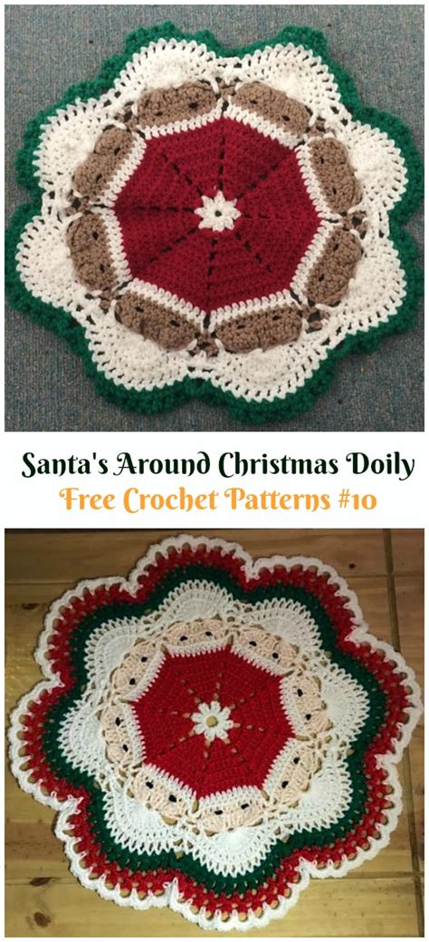 Christmas Doily Crochet Free Patterns