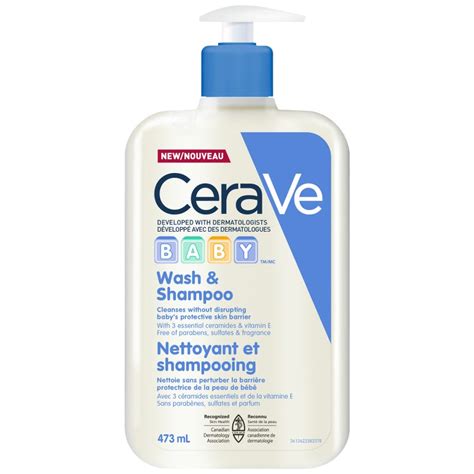 Cerave Bebe Wash And Shampoo 473ml
