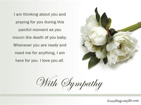 Sympathy Messages For Loss Of A Child Artofit