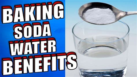 24 Health Benefits Of Drinking Baking Soda And Water Youtube In 2020