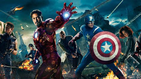 1080p Vengadores Fondo De Pantalla Hd Avengers Wallpaper Para Pc 1920x1080 Wallpapertip